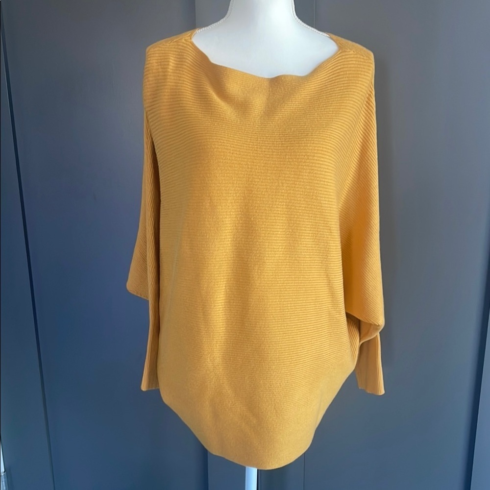 Philosophy Mustard Yellow Knit Long Sleeve